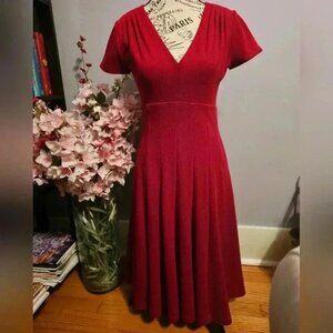 Anthropologie (Maeve) knit “A” Line silhouette dress. Fully lined with slip.